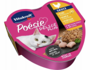 VITAKRAFT POESIE DELICE PLUS Kuře - mokré krmivo pro kočky - 85g