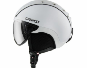 Lyžařská přilba Casco CASCO SP-2 Visor Carbonic white S