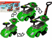 Lean Sport Ride-On s kočárkem Mega Car 3v1 Green