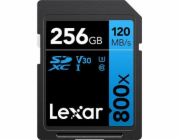 Karta Lexar 800X Pro SDXC 256 GB Class 10 UHS-I/U3 V30 (LSD0800P256G-BNNNG)