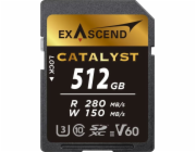 Karta ExAscend Catalyst SDXC 512GB Class 10 UHS-II/U3 V60 (EX512GSDV60)