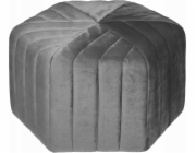 Atmosphera Velvet pouffe, krychlový, 30 cm