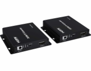 PremiumCord HDMI Full HD 1080p extender na 300m přes LAN, over IP