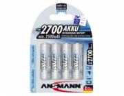 1x4 Ansmann Aku 2700 Mignon AA 2500 mAh