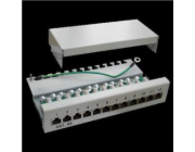 Patch panel Box 12-port Cat5E STP na zed´