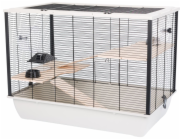 INTER-ZOO Hugo Wood grey - klec pro hlodavce - 78 x 48 x 58cm