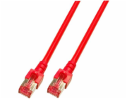 EFB Patchcord Cat6, S/FTP, červený, 2m (K5512.2)