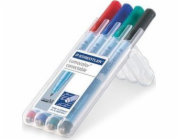 Staedtler STAEDTLER Folienstift Lumocolor correct M 4ST