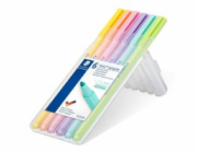 Staedtler STAEDTLER Textmarker triplus pastel 6St Box