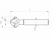 Fanar LOOKER DIN 335-C 90*10,4 HSS