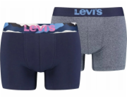 Levi`s Levi's Boxer 2 Pairs slipy 37149-0591 Námořnická modrá S