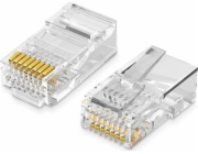 Ugreen RJ45 NW110 Ethernetová zástrčka, 8P/8C, Cat.5/5e, UTP (100ks)