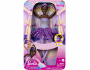 Panenka Barbie Mattel Ballerina Magic Lights Brunette HLC26