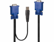 Lindy USB kabel LINDY Kombiniertes KVM- a USB-Kabel 2m