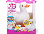 ZURU Pets Alive - Mama Duck Surprise, plyšová hračka