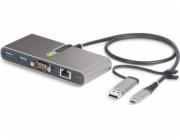 StarTech USB-C / USB-A stanice/replikátor s portem RS-232 (5G2A1SGBB-USB-C-HUB)