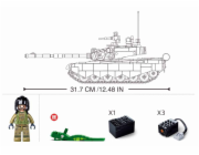 Sluban Power Bricks M38-B7071 R/C ZTZ-99AS Tank na dálkové ovládání