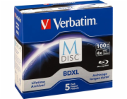 BD-R 100GB M-Disc, Blu-ray disky