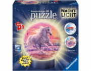 Ravensburger noční světelní koně na pláži, puzzle