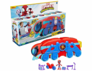 Hasbro Marvel Spidey a jeho úžasní přátelé 2 v 1 Spider Caterpillar autíčko