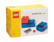 Sada 3 stolních zásuvek LEGO, úložný box