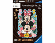 Dřevěné puzzle Ravensburger Disney Mickey & Minnie