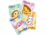 Asmodee Taco Cat Pizza Junior, karetní hra