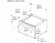 Bosch podstavec s výsuvným sušákem WTZPW2XD, spodní skříňka