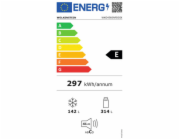 Wolkenstein WKG456ENFDIX kombinace lednice s mrazničkou 273l+142l nerez