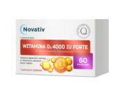 Novativ Vitamin D3 Forte 4000 IU Forte 60 kapslí