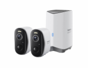 Baseus N1 2K Outdoor Camera Set of 2 (White)