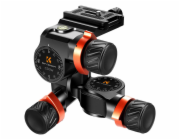 3-way Tripod Head K&F Concept KF31.047