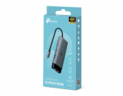 Dokovací stanice TP-Link UH6120C USB-C, HDMI, RJ45, 1x USB C, 2x USB, PD 100W