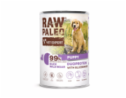 RAW PALEO Duoprotein Duck & Boar Puppy - vlhké krmivo pro psy - 400g