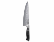 Chef Kohersen Elegance Ebony Wood Kuchařský nůž z damaškové oceli 21,6 cm