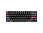 Keychron K3 Pro QMK/VIA Wireless Mechanical Keyboard White backlight Brown Switch (černá)