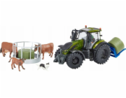 TOMY Britains Metalic Green Valtra set 43323