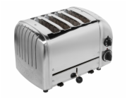 Dualit 4 Slot Toaster polished