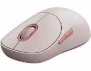 Xiaomi Wireless Mouse 3/Kancelářská/Optická/1 200 DPI/USB+BT/Růžová