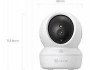 EZVIZ IP kamera H6C Pro 5MP/ vnitřní/ Wi-Fi/ 5Mpix/ objektiv 4mm/ H.265/ IR přísvit až 10m/ bílá