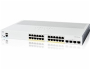 Cisco Catalyst switch C1200-24P-4G (24xGbE,4xSFP,24xPoE+,195W,fanless) - REFRESH