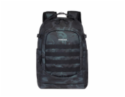 Batoh na notebook Rivacase navy camo 28L 15,6"