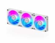 GIGABYTE ventilátor AORUS EZ CHAIN FAN ICE 3-PACK, 3x120mm, bílá