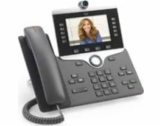 Cisco IP Phone 8865NR - IP video telefon - s digitální fotoaparát - SIP, SDP - 5 řádků - uhel - kompatibilní s TAA