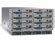 Cisco UCS 5108 Blade Server Chassis - Instalovatelný do racku 6U - až 8 zásuvné moduly (blade) - není zahrnut zdroj napájení