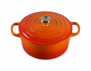 Le Creuset Signature Casserole round 22 cm ofenrot