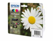 Epson 18 Multipack - 4-balení - 15.1 ml - černá, žlutá, azurová, purpurová - originální - blistr s RF / akustickým alarmem - inkoustová cartridge - pro Expression Home XP-212, 215, 225, 312, 315, 322,