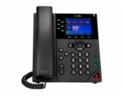 Poly VVX 350 - OBi Edition - telefon VoIP - 3-cestný možnost volání - SRTP, SIP, SDP - 6 linek - černá