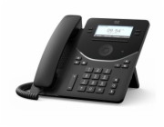 Cisco Desk Phone 9841 - Telefon VoIP - s Trusted Platform Module (TPM) 2.0 s identifikací volajícího/čekajícím hovorem - SIP, SDP, RTCP, RTP, SRTP - 4 linky - uhlíková čerň