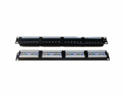 DATACOM Patch panel 24p. CAT6 1U,4x6 LSA, UTP, 19"